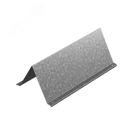 Крышка двускатная для лестничного лотка ЛКР 200х3000, толщ. 1,2 мм, Сендзимир цинк