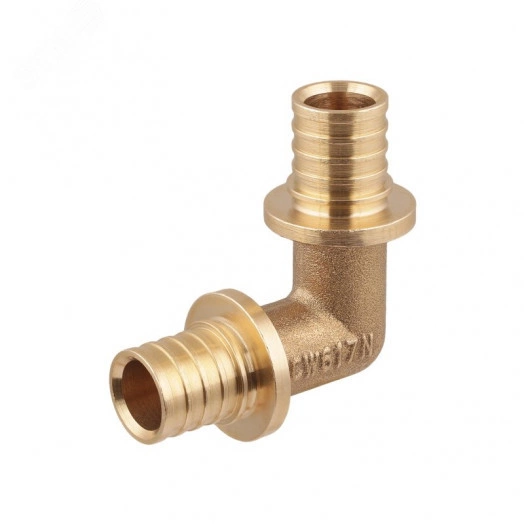 Угольник 25 аксиальный, латунный