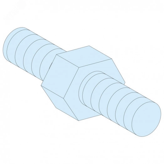 4 СТОЙКИ ДЛЯ РЕЕК М6, В = 9 ММ