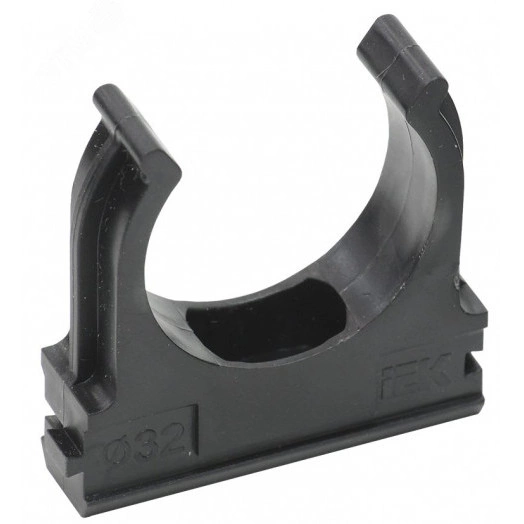 Держатель с защёлкой CF32 черный (комплект 5шт.)