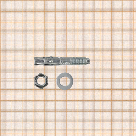 Анкер клиновой MULTI PRO оцинкованный 8х50 мм (2 шт.)