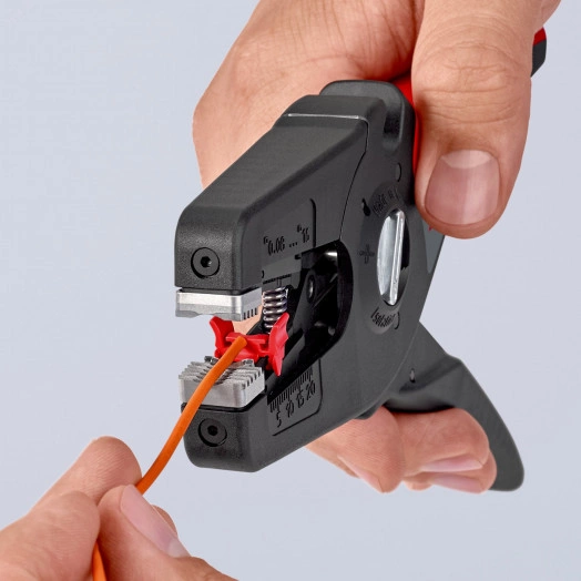 Стриппер автоматический PreciSTrip16 c кабелерезом быстросменный блок ножей зачистка: 008 - 16 мм (AWG 28 - 5) L-195 мм с держателем для торгового оборудования