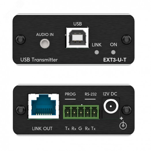 Передатчик и приемник сигналов USB 2.0 и RS?232 по витой паре, поддержка PoC