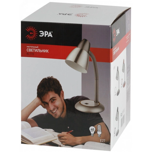 N-115-E27-40W-R Светильники настольные наст.светильник N-115-E27-40W-R красный