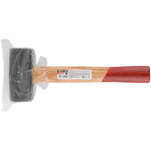 Кувалда кованая, деревянная ручка Профи 1.5 кг