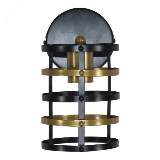 Светильник Абелла 511 черн. зол. НББ 01-60-169 Е27 ИМ настенный