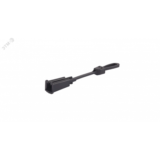 Зажим натяжной для плоского кабеля, пластиковый, макс.размер 5x12 мм, 0.6 кН