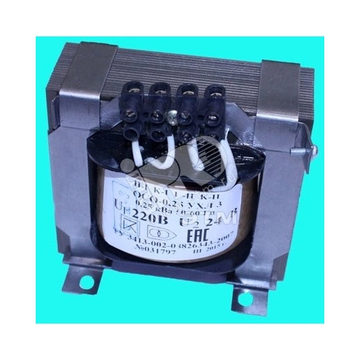 Трансформатор напряжения понижающий ОСО-0.25-09 УХЛ 3 380/42