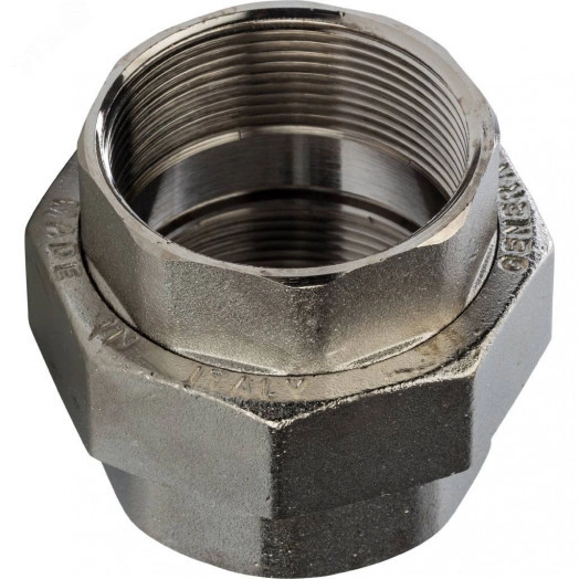 Разъемное соединение 'американка' ВВ никелированное 2'