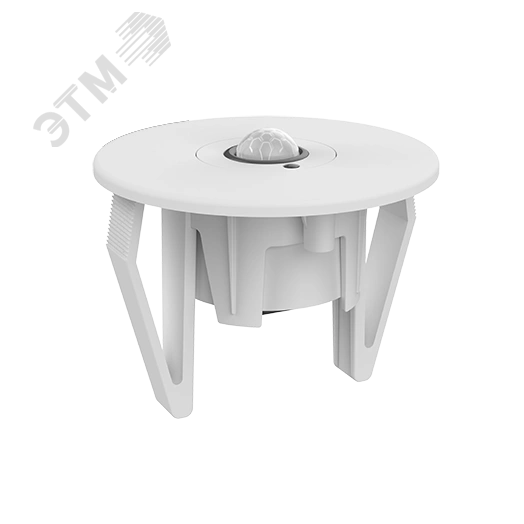 Датчик движения с сенсором освещенности , для скрытого монтажа, IP20