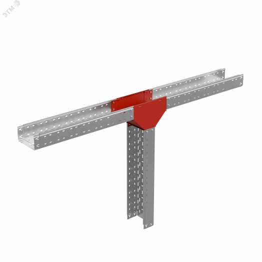 Т-отвод вертикальный вниз 80х400 мм ПЛЮС HD