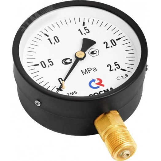 Вакуумметр радиальный ТВ-510Р.00 (-0.1...0 МРа) М20х1.5