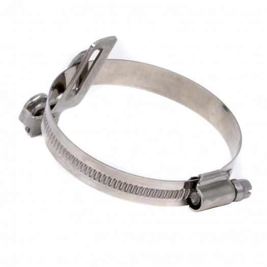 Хомут для заземления металлорукава и жестких труб 50-70 мм, нержавеющая сталь