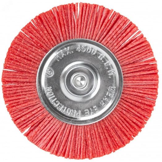 Щетка для дрели, тип ''Плоская'', нейлон, 100 мм, Profi