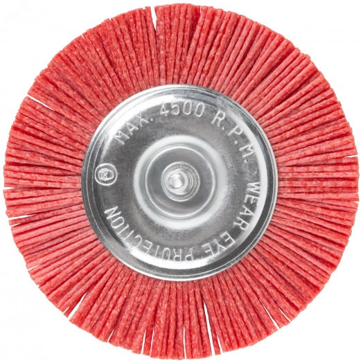 Щетка для дрели, тип ''Плоская'', нейлон, 100 мм, Profi
