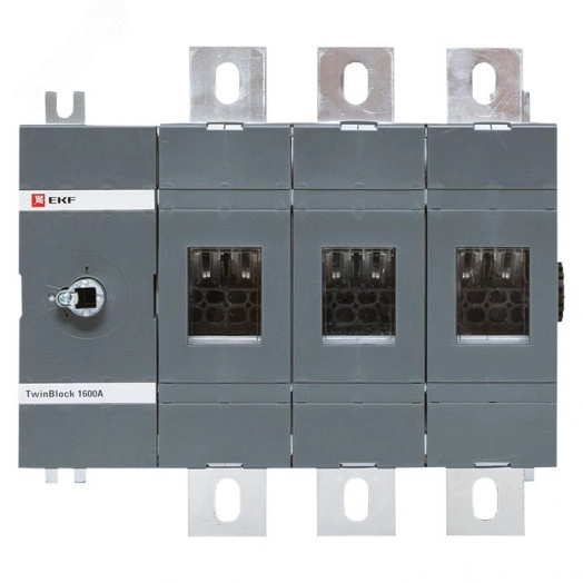 Рубильник 1600A 3P без рукоятки управления        TwinBlock