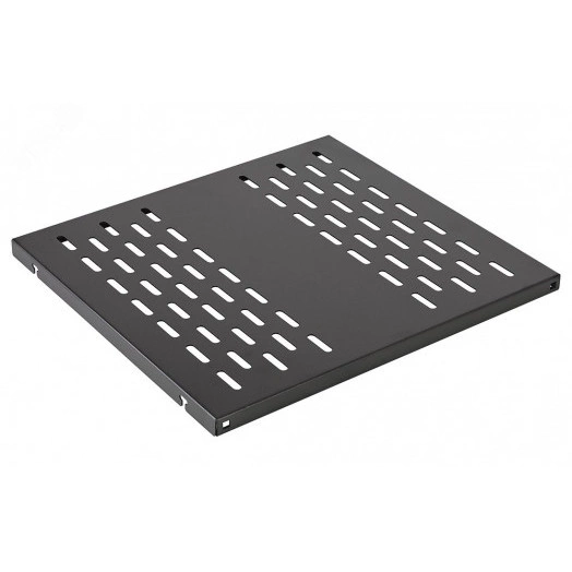 Полка перфорированная выдвижная (750х420) черная