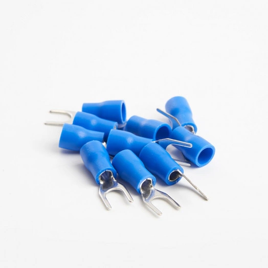 Наконечник вилочный изолированный НВИ 2,5-4, LD404-254 (DIY упаковка 10 шт)