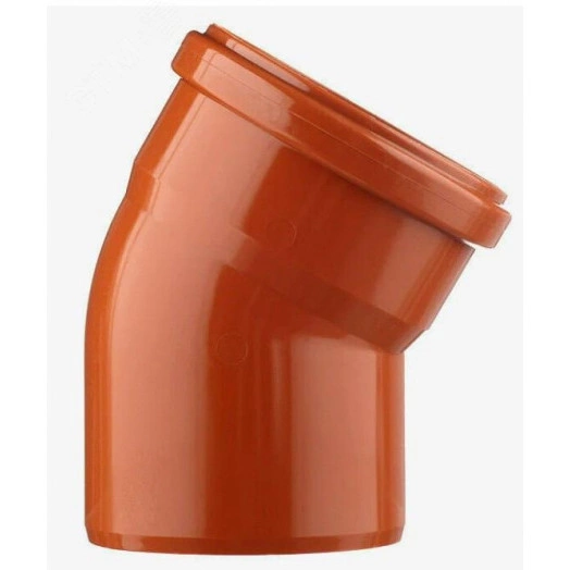 Отвод наружной канализации 500х30 град.