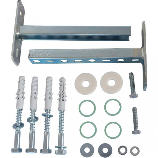 Коллектор распределительный стальной 3 отопительных контура с гидравлическим разделителем DN20