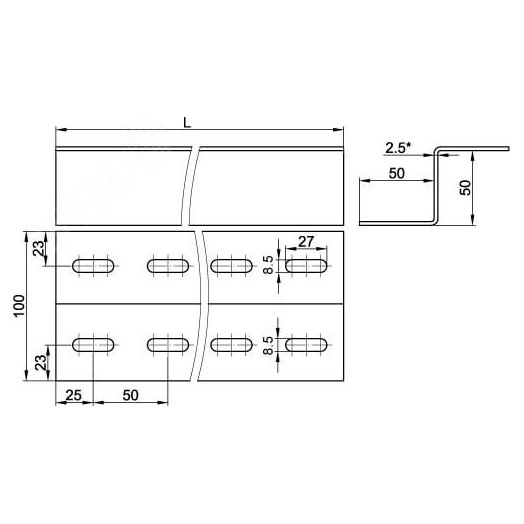 Трансформатор тока CT125 1000A, класс 0.2S, 10ВА