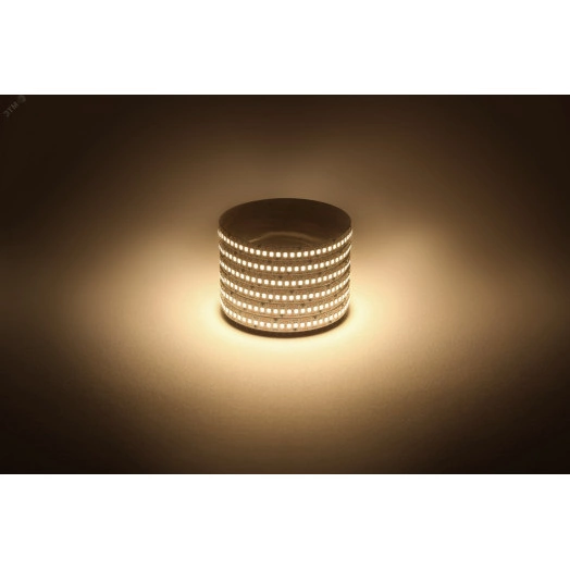 Светодиодная лента LS2835-19,2-240-12-3000K-IP20-1 year-5m теплый белый 5м