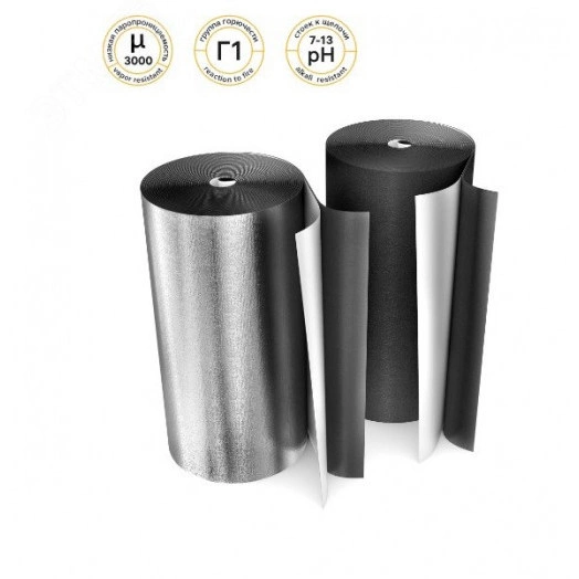 Теплоизоляция рулон Энергофлекс DUCT AL 3/1.0 30м