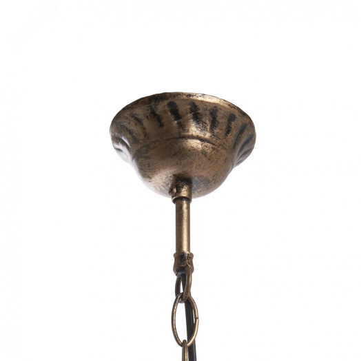 Светильник НСУ-60w цепь Е27 IP44 черное золото