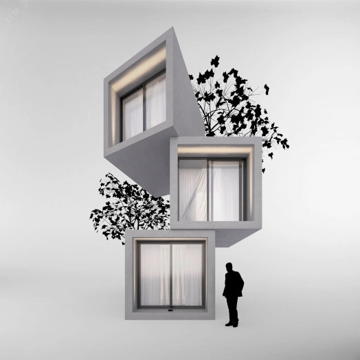 Светильник LGD-STRIPE-3W Warm3000 (GR, 20 deg, 230V) (ARL, IP65 Металл, 3 года)