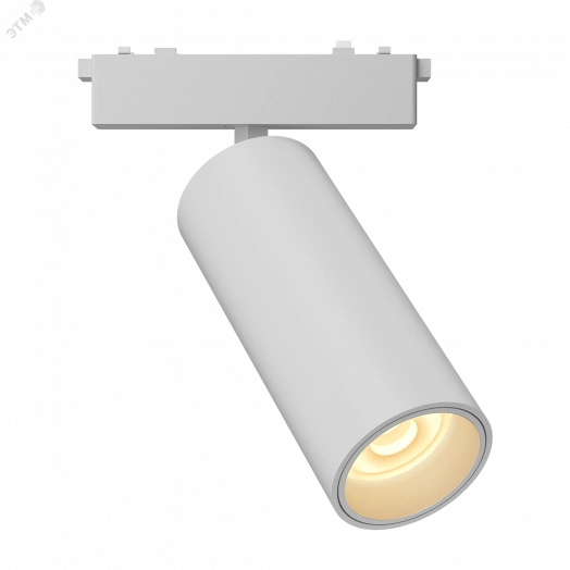 Светильник светодиодный трековый Accent d44 для магнитной системы Galakti 122x26x155 мм 9 Вт 4000 K белый CRI>90