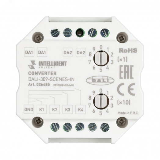 Конвертер DALI-309-SCENES-IN (DALI bus) (ARL, -)