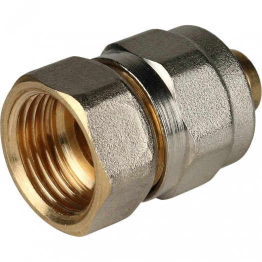 Переходник с внутренней резьбой 1/2'х16 для металлопластиковых труб винтовой