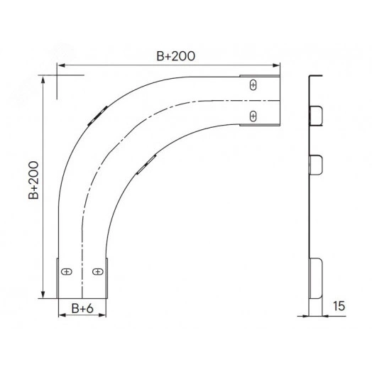 Крышка на угол горизонтальный 90 градусов 50, 2,0 мм, горячий цинк, в комплекте с крепежными элементами необходимыми для монтажа, горячий цинк, в комплекте с крепежными элементами необходимыми для монтажа