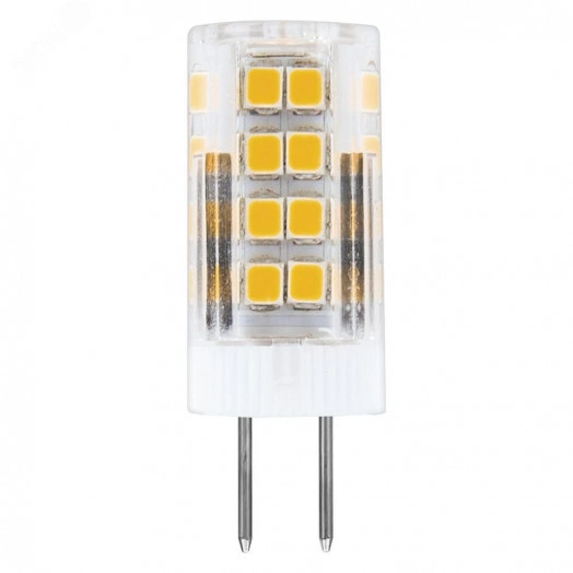 Лампа светодиодная LED 5вт 230в G4 теплый капсульная