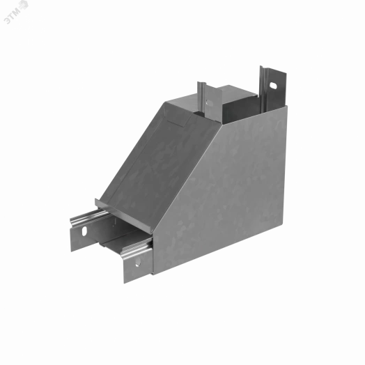 Угол верт. внутр. R 50х50 мм с разворотом трассы на 90 гр. ПЛЮС