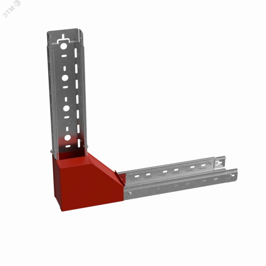 Угол верт. внутр. R 50х50 мм с разворотом трассы на 90 гр. ПЛЮС