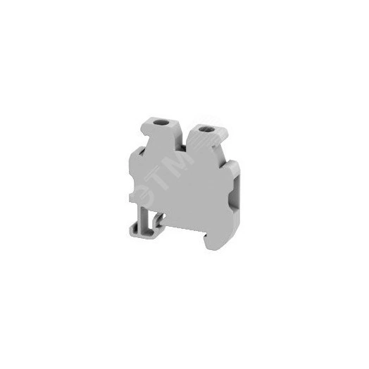 Миниклеммник винтовой проходной для провода 2.5ММ2 2 точки подключения