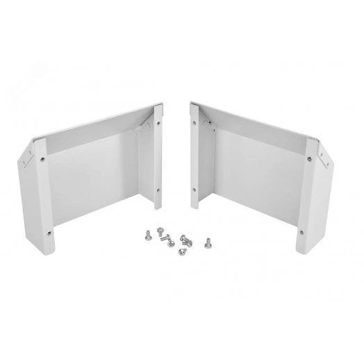 Козырьки оцинкованные защитные для вент. фильтра D125 в шкафы ШТВ-НЭ компл. Т1 глубиной 250, 300 мм