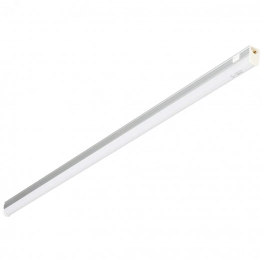 ULI-L02-10W-4200K-SL Линейный светильник LED (аналог Т5), 800Lm, 4200К, выключатель на корпусе. Цвет корпуса - серебристый