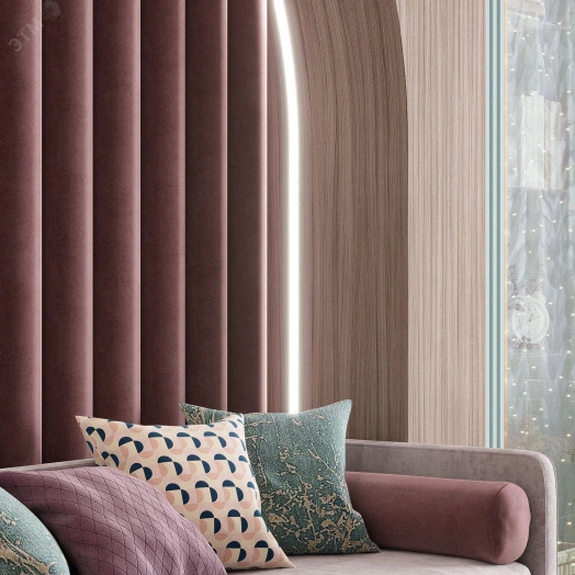 Лента светодиодная LED 5050/60-SMD 10 Вт/м 700 Лм/м 4000К белый IP20 12 В DC 10 мм (катушка 1 м) Basic Gauss