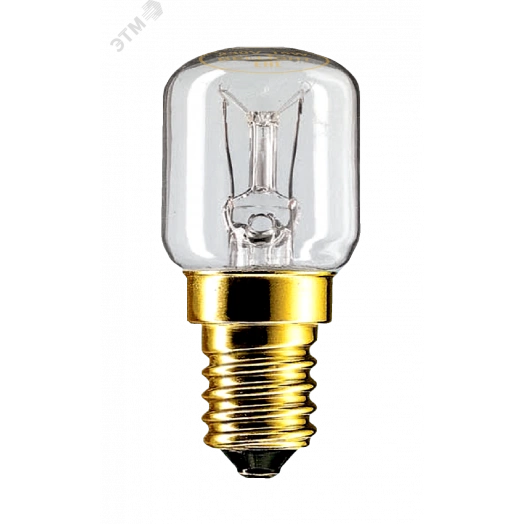 Лампа накаливания РН 15вт 230в Е14 BL для дух.шкафа