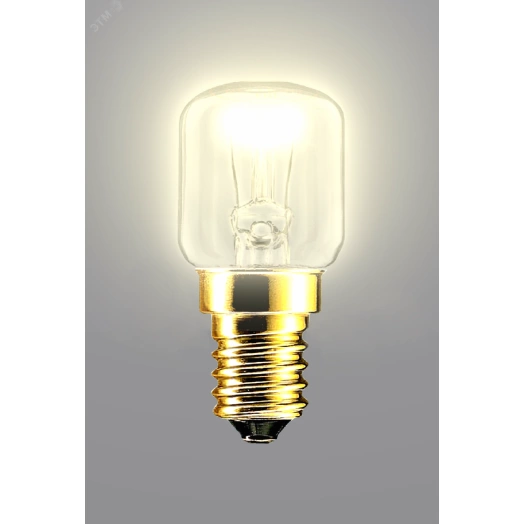 Лампа накаливания РН 15вт 230в Е14 BL для дух.шкафа