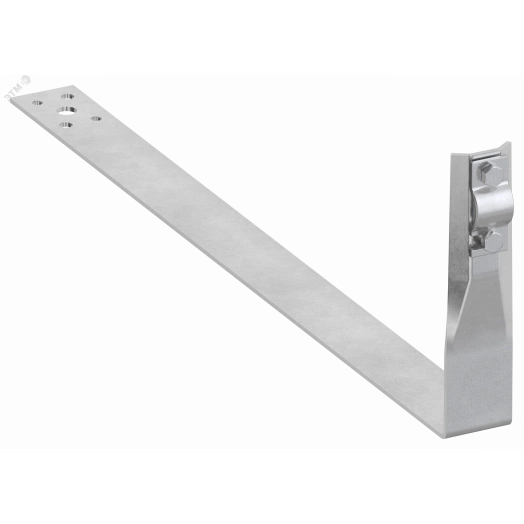 Держатель проводника круглого 6-10мм черепичная кровля L=380мм оцинкованная сталь IEK