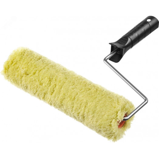 Валик фасадный ''ОПТИМА-СИНТЕКС'', все виды ЛКМ, для больших площадей, полиэстр, ворс 18 мм, бюгель 6 мм, 50х240мм,