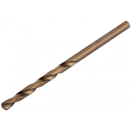 Сверла по металлу HSS с добавкой кобальта 5% Профи 4.0 мм (10 шт)