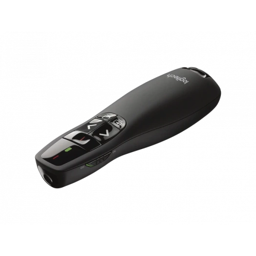 Презентер беспроводной R400, 5 кнопок, радиоканал, черный