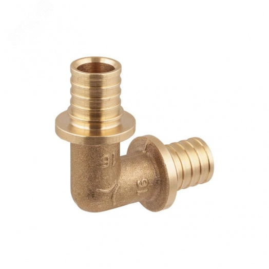 Угольник 32 аксиальный, латунный