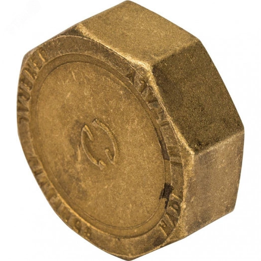 Заглушка ВР 1'1/2 никелированная