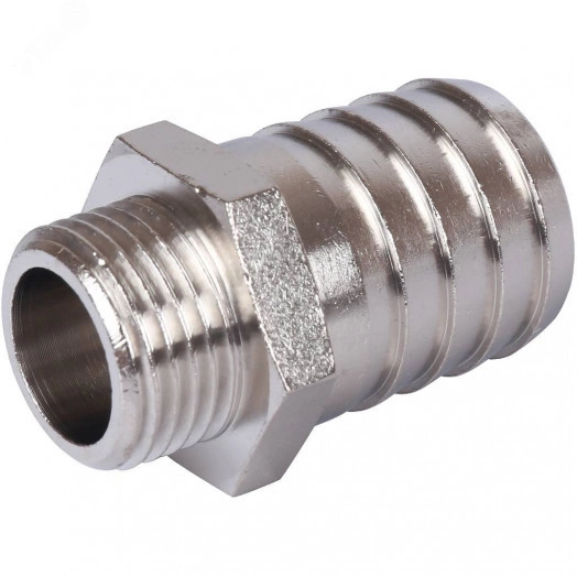 Штуцер НР никелированный 1/2'x25