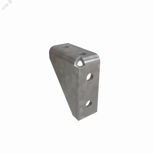 Угловой соединитель усиленный (4 отверстия) s:6 мм HD